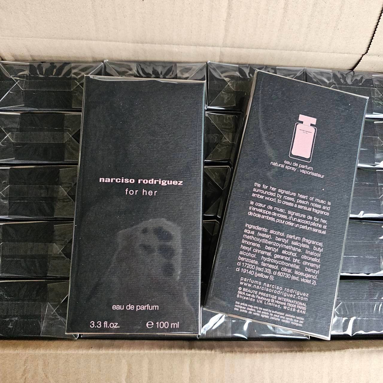 น้ำหอมแท้ Narciso Rodriguez for Her EDP 100ml กล่องซีล