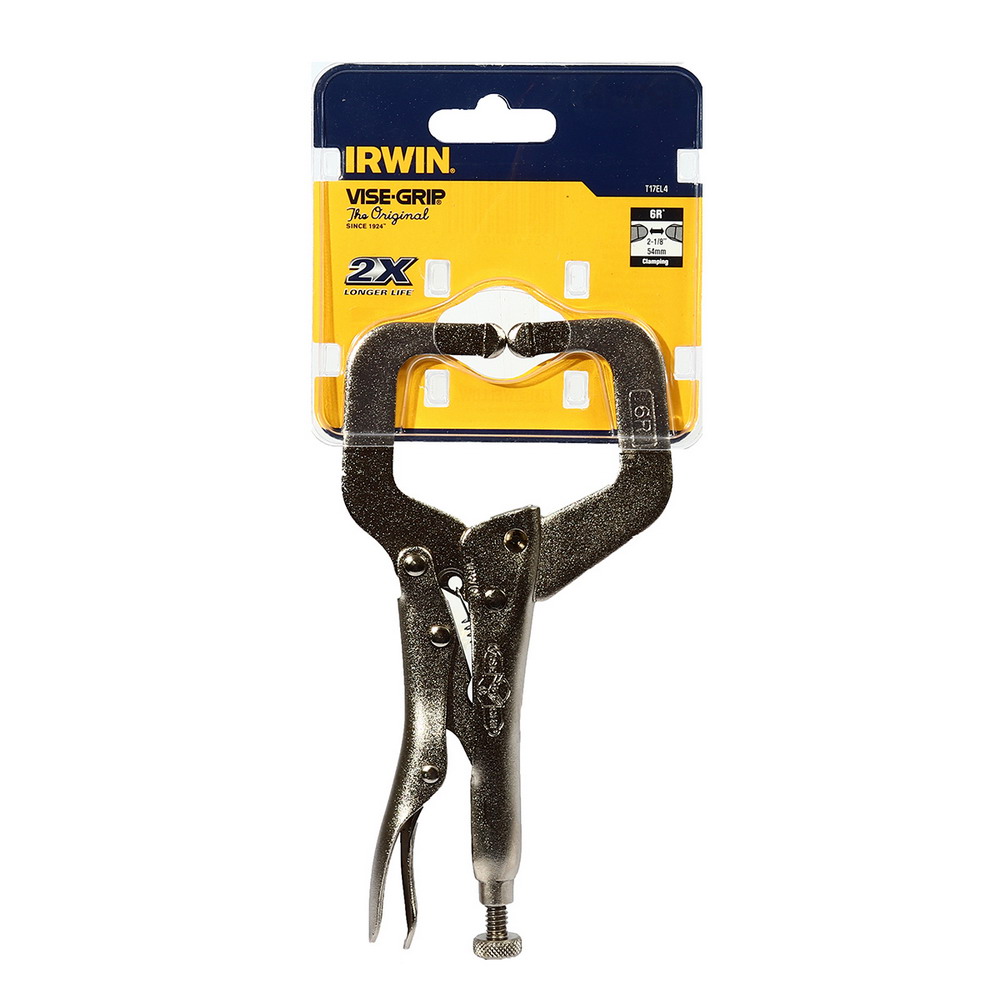 IRWIN Vise Grip คีมล็อคตัวซี ก้ามปู 6 - 24 นิ้ว เออร์วิน