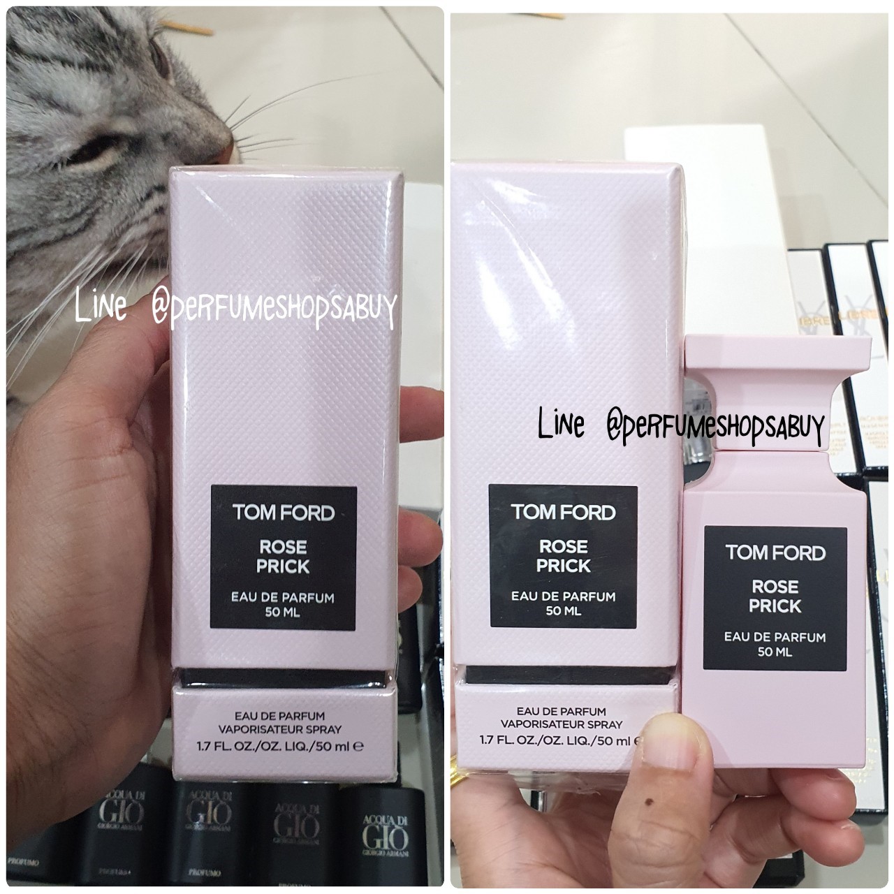 น้ำหอมแท้แบ่งขาย Tom Ford Rose Prick เปิดแบ่งขายน้ำหอม จินยอง💕Travel Size #แบบทดลอง