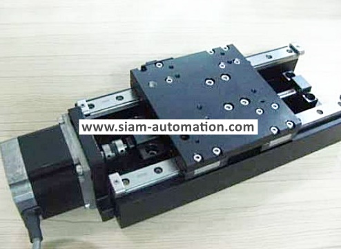 สไลด์ บอลสกรู THK พร้อมบอลสกรูและสเตปปิ้งเกลียวละเอียด ยาว22 cm (Used)