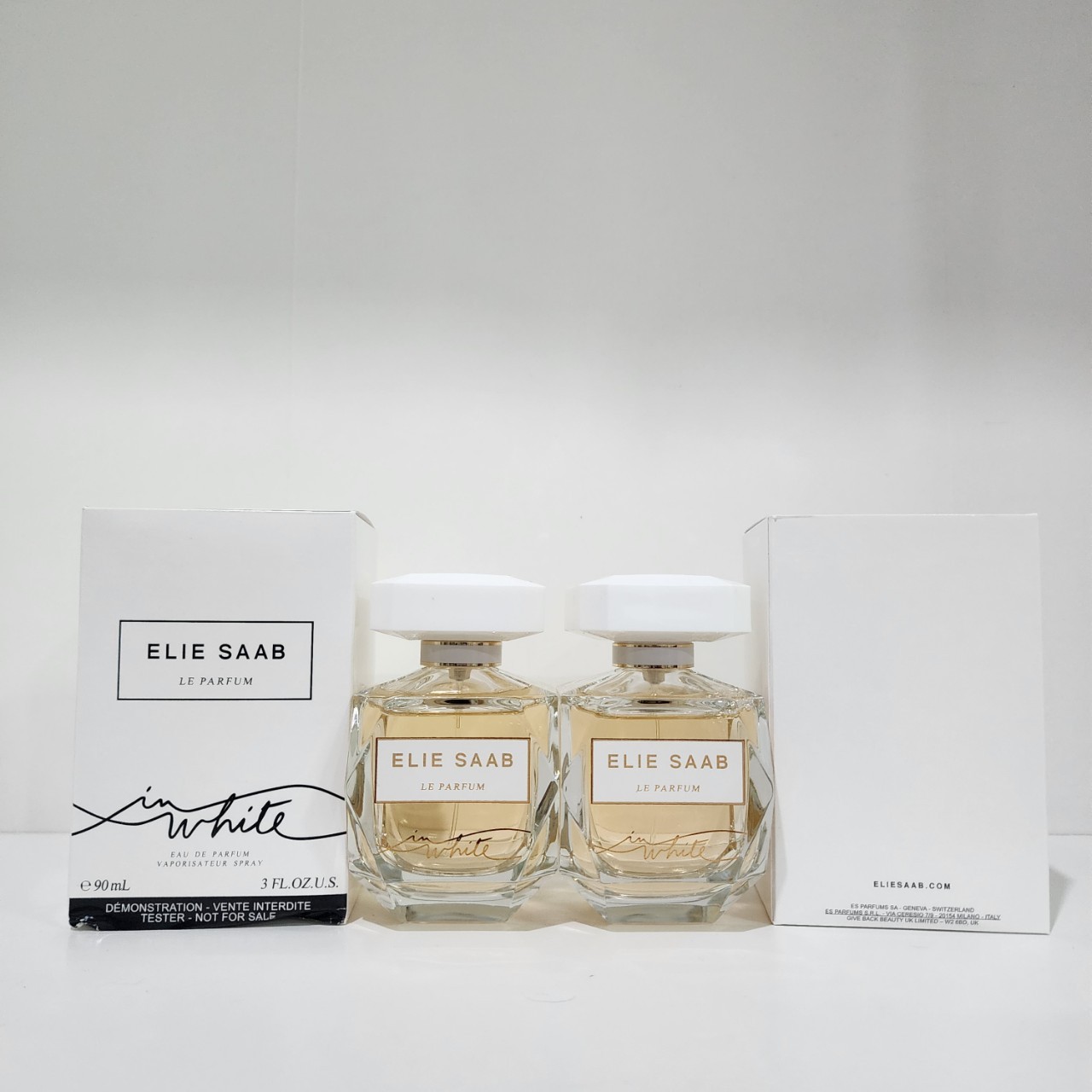 น้ำหอมแท้ Elie Saab Le Parfum In White EDP 90ml กล่องเทสเตอร์