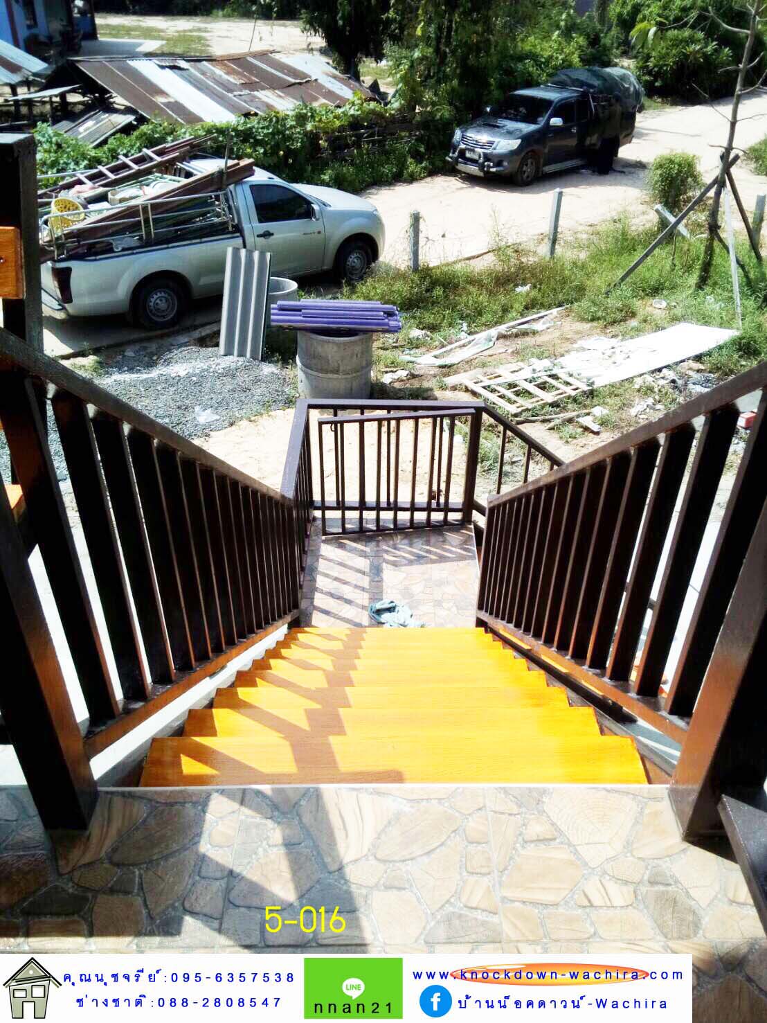 บ้านน๊อกดาวโมเดิร์น,บ้านน๊อกดาวน์ 2 ห้องนอน,บ้านสําเร็จรูปราคาถูก,ราคาบ้านสําเร็จรูป,knockdown-wachira