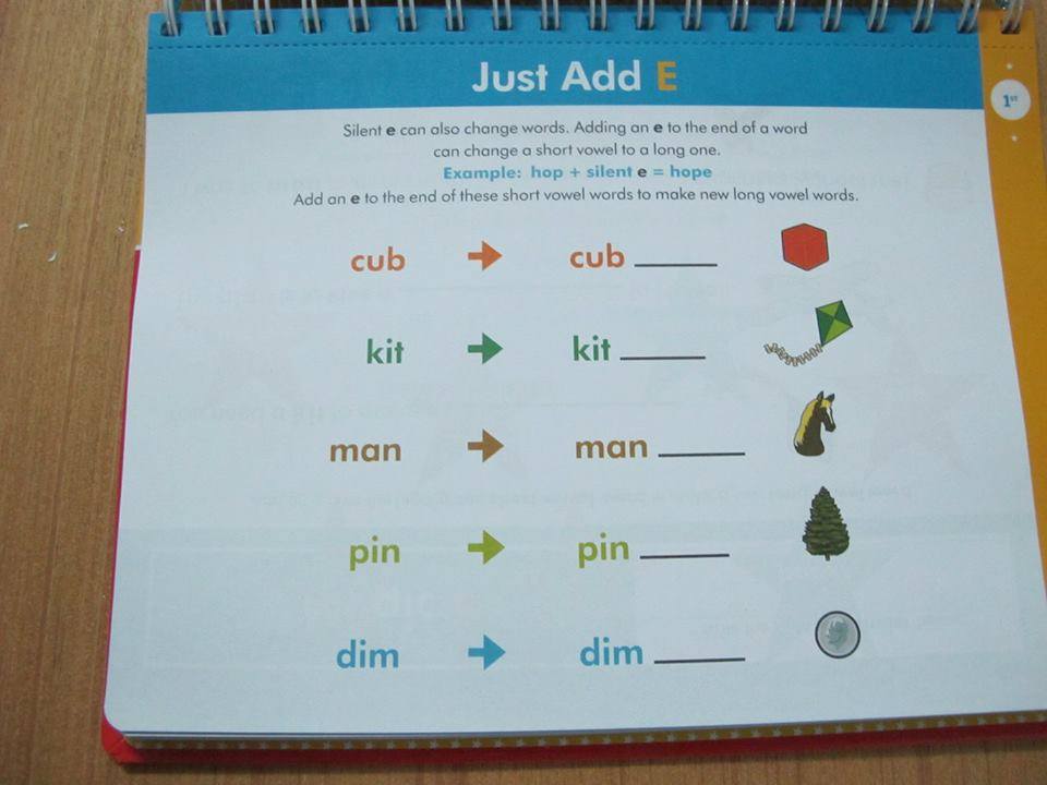 Get Ready for School First Grade Laptop Workbook: Sight Words, Beginning Reading, Handwriting, Vowels & Consonants, Word Families