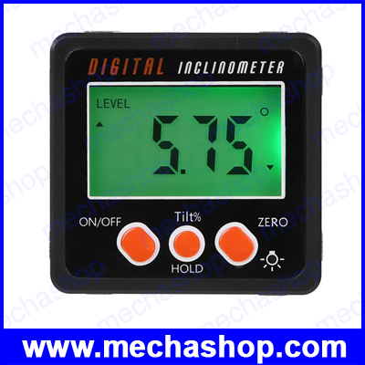 เครื่องวัดมุม เครื่องวัดองศา Digital Protractor Inclinometer Level Box Angle Finder Bevel Box Inclinometer