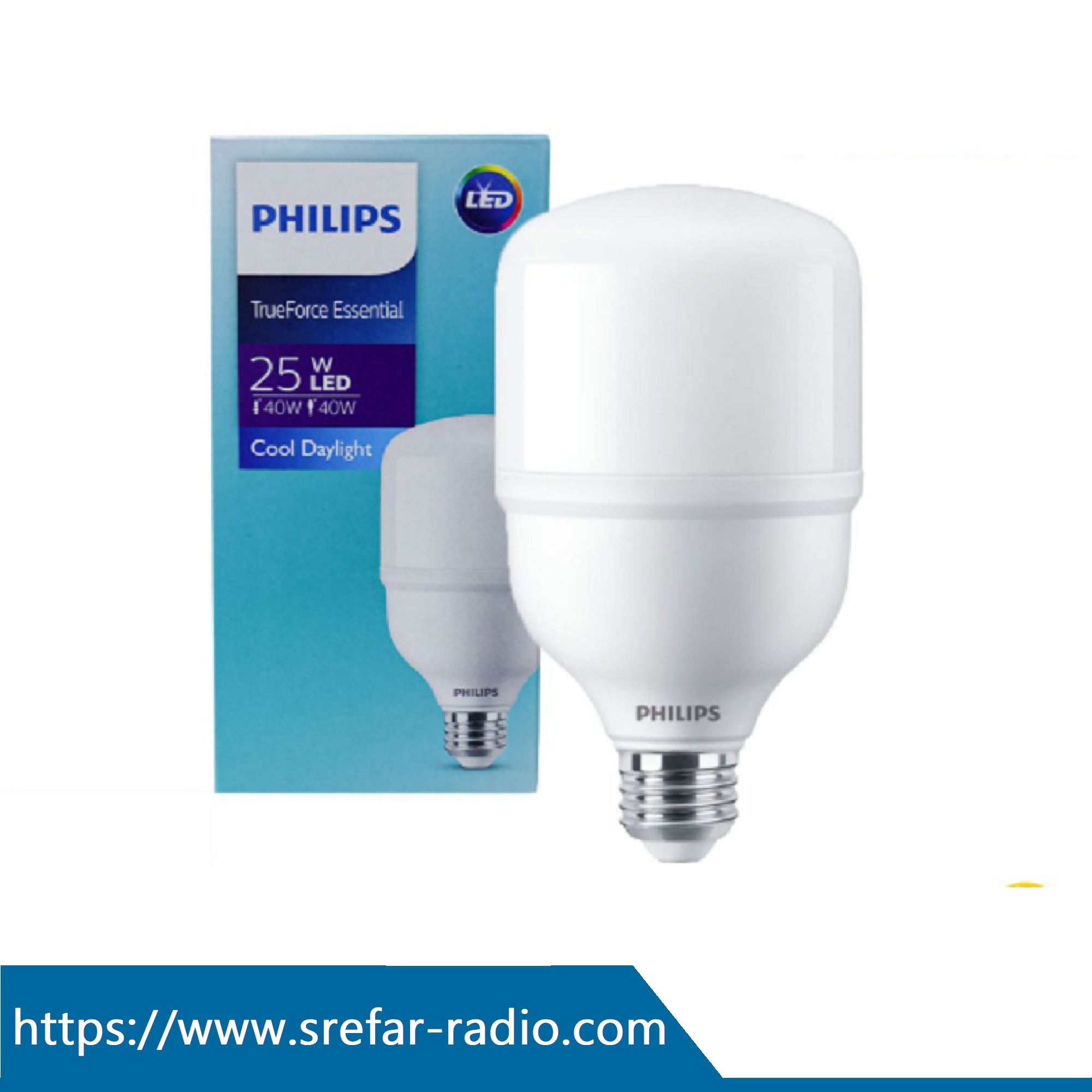 PHILIPS LEDTrueForce Essential 25W E27 2500lm 6500K Cool Daylight