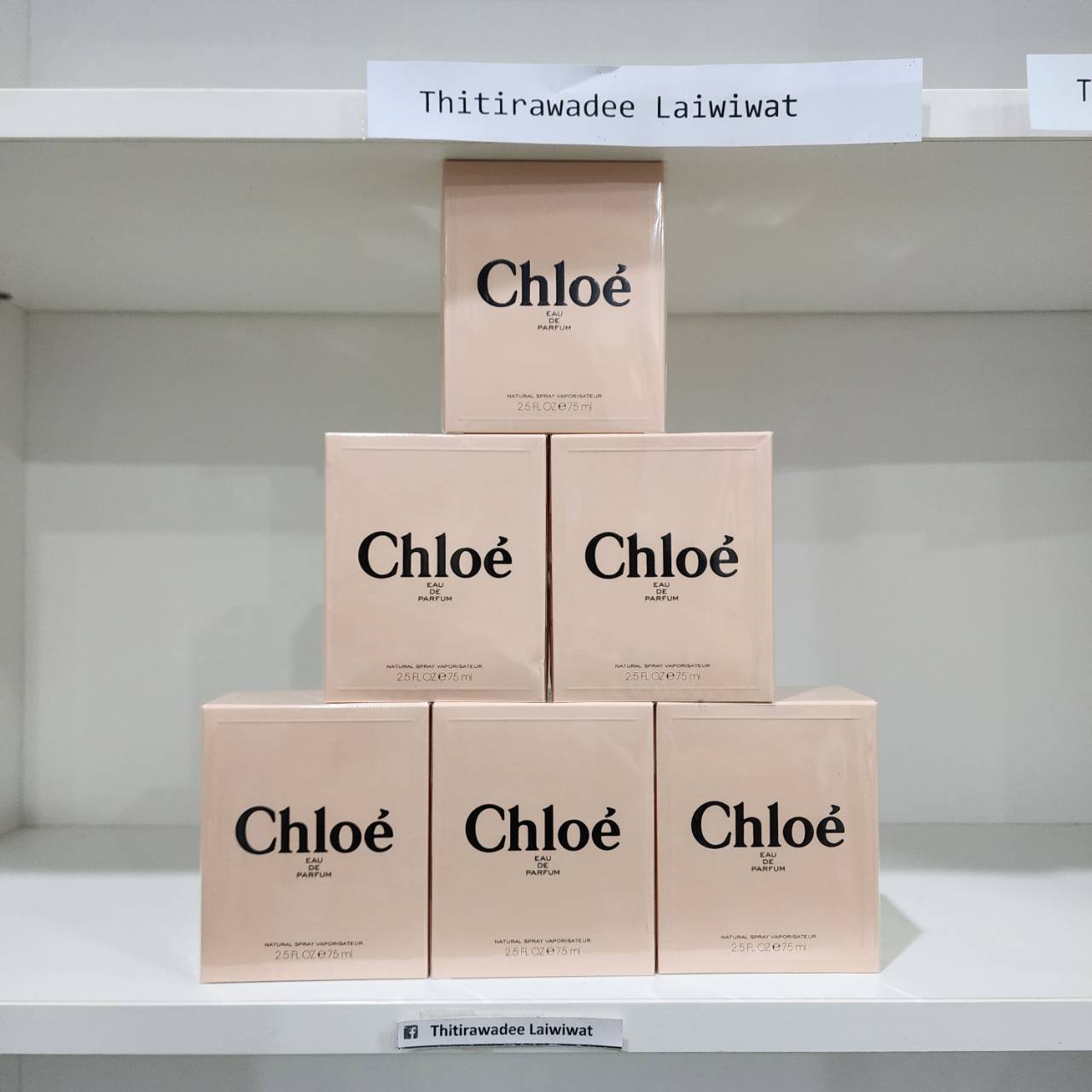 น้ำหอมแท้ Chloe Signature Eau De Parfum 75ml กล่องซีล