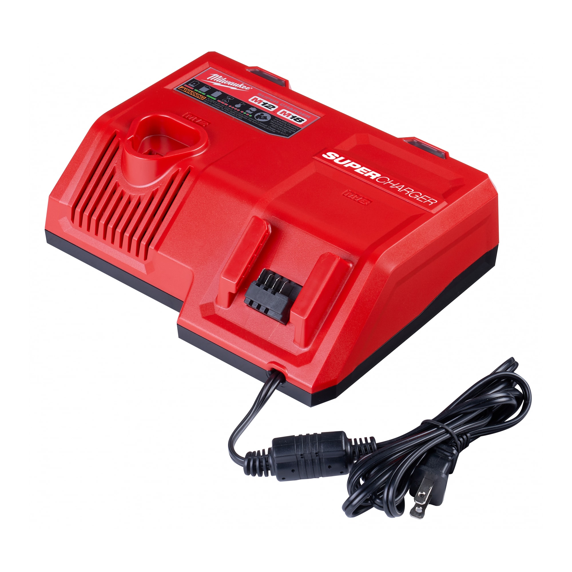 Milwaukee M12-18 SC แท่นชาร์จแบตเตอรี่ 12-18 โวลท์ แบบซุปเปอร์ชาร์จ มิลวอคกี้
