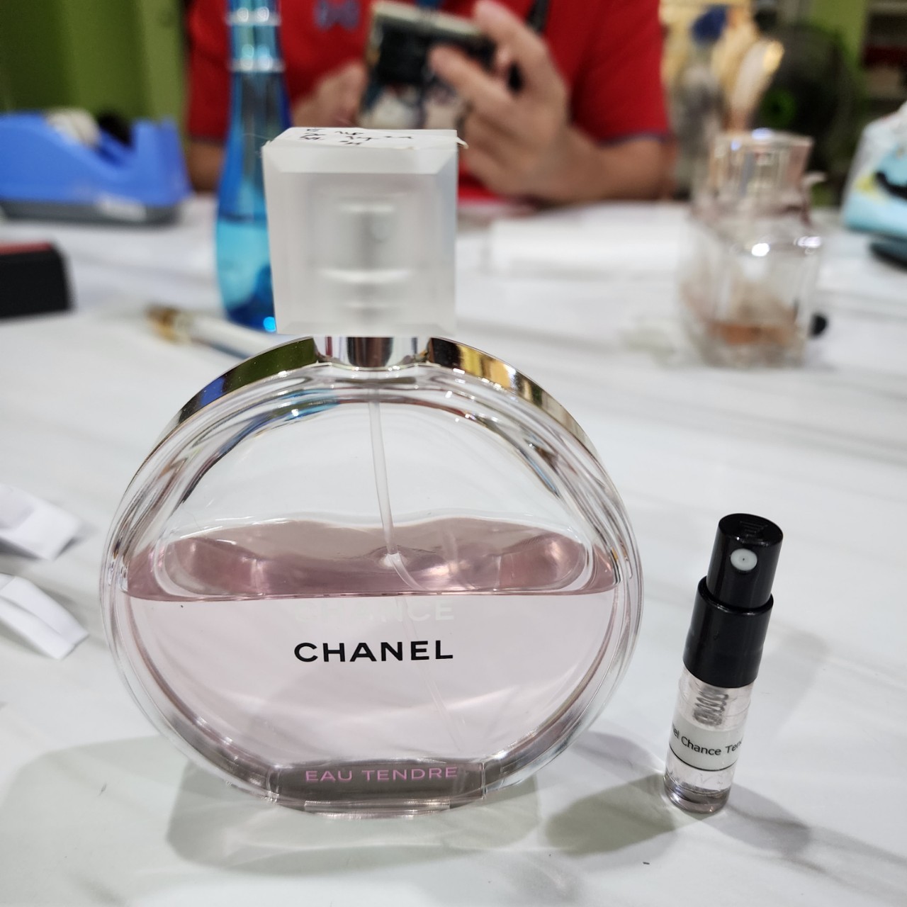 น้ำหอมแท้แบ่งขาย Chanel Chance Eau Tendre EDT 💕Travel Size แบบทดลอง