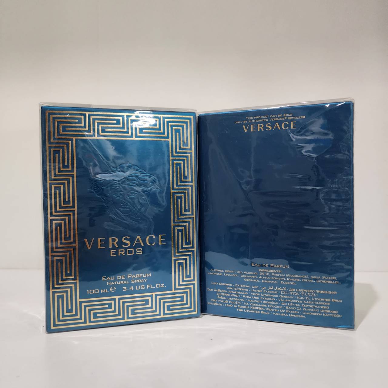 น้ำหอมแท้ Versace Eros EDP 100ml กล่องซีล