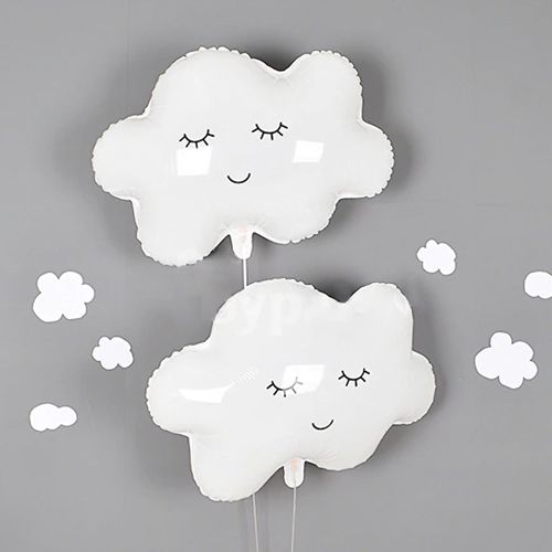 ลูกโป่งก้อนเมฆลอย Happy Cloud Balloon (with Helium) ฿450.-/ลูก