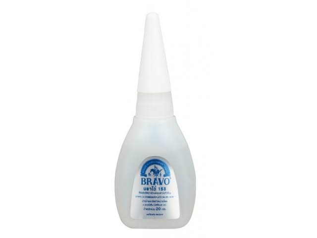BRAVO 153 กาวร้อน 20 กรัม บราโว่ (50 หลอด)