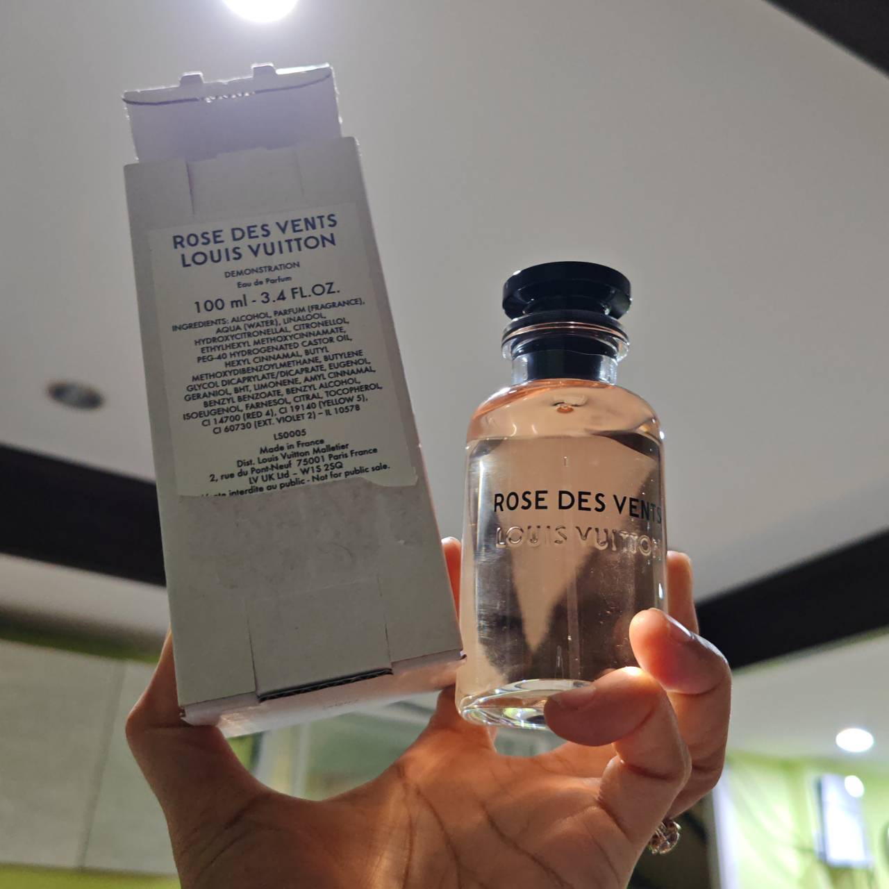 น้ำหอมแท้ Louis Vuitton Rose des vents (โรส เดส์ วองต์ส) 100ml กล่องเทสเตอร์