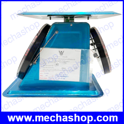 เครื่องชั่งดิจิตอล เครื่องชั่งคำนวณราคา 40kg ความละเอียด 0.01kg จานชั่งสเตนเลสขนาด 24x30cm SL รุ่น SL-136 ตัวถังสเตนเลส รูปทรงเครื่องชั่งสปริง (ผ่านการตรวจรับรอง)