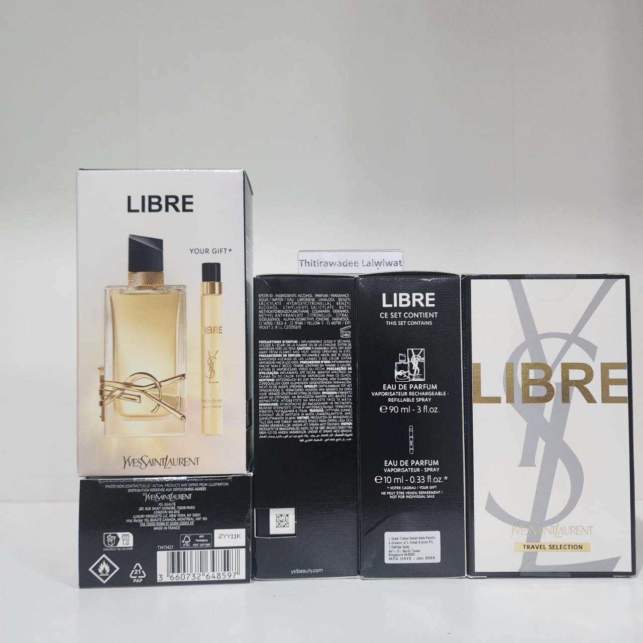 น้ำหอมแท้ YSL Libre EDP Set 90ml+10ml กล่องจริง