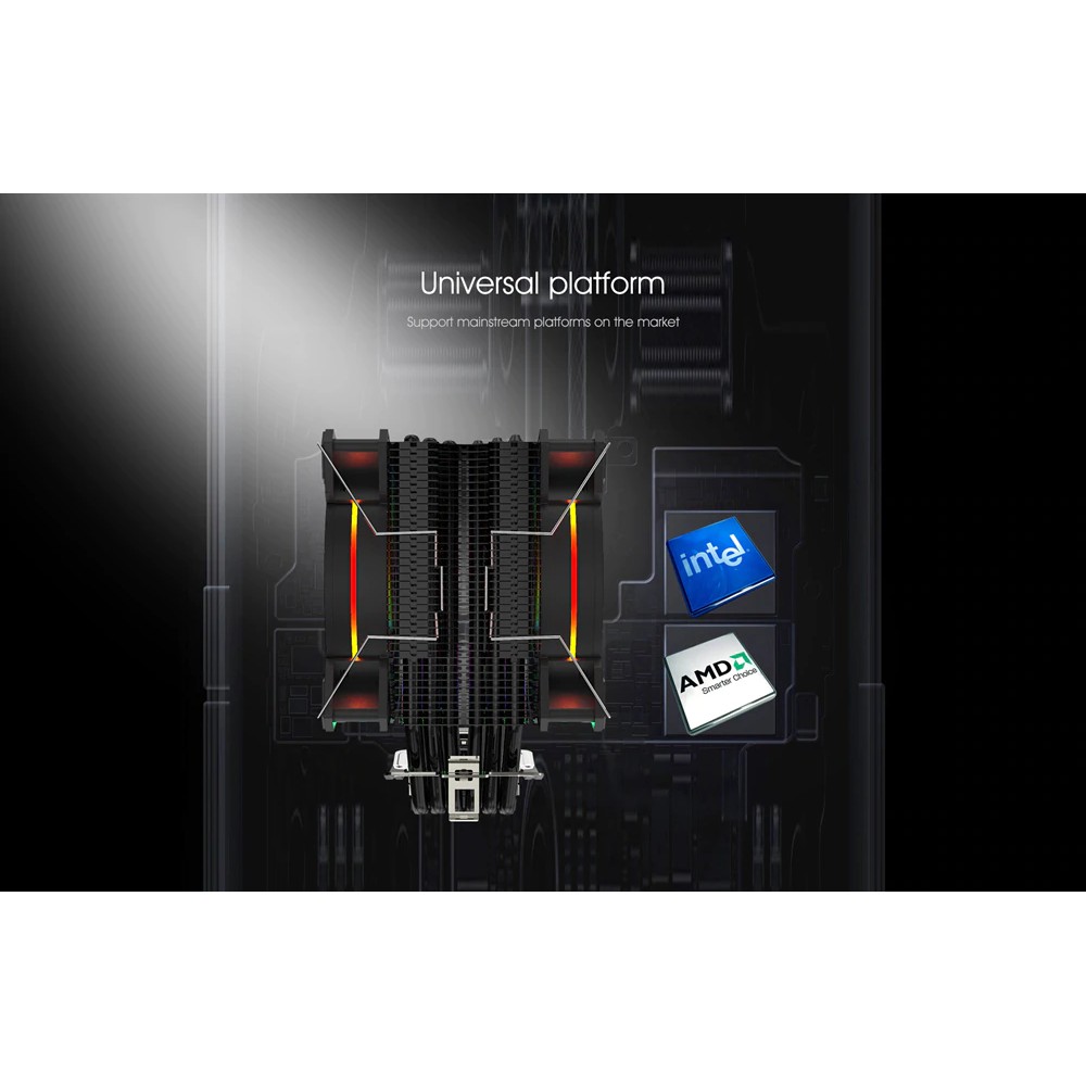 พัดลม CPU ALSEYE H120D RGB
