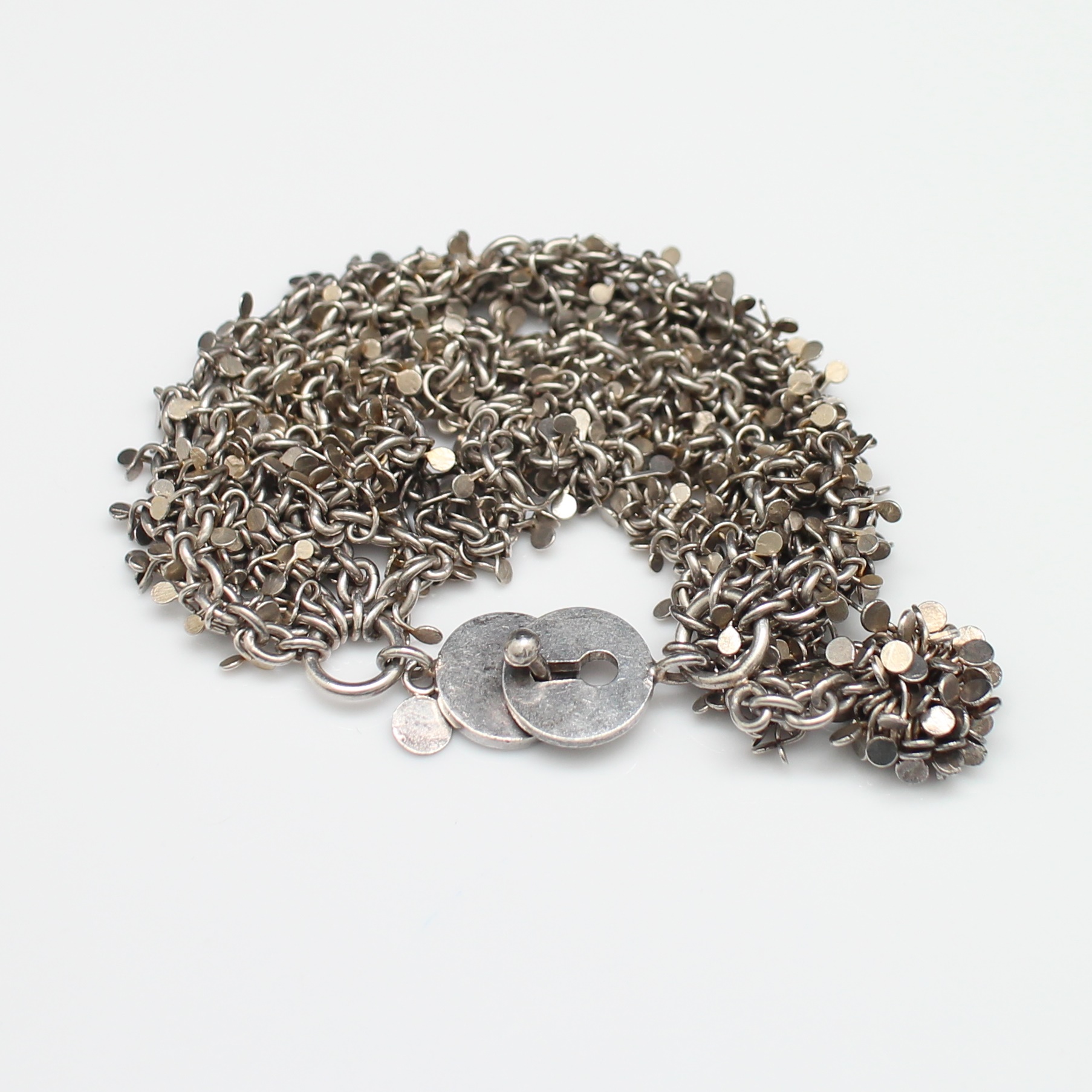 SI345 สร้อยข้อมือเงิน เงินแท้ 92.5% นน.59.5 กรัม ยาว 16.5 cm.