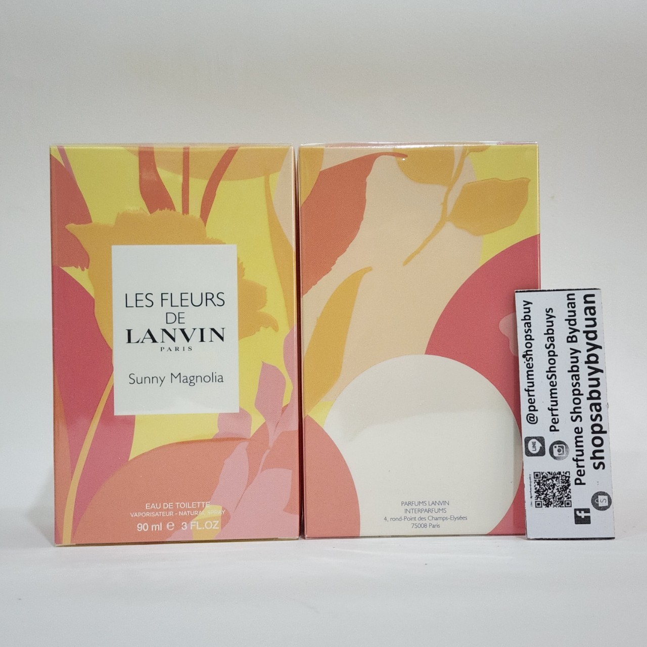 น้ำหอมแท้ Lanvin Les Fleurs Sunny Magnolia edt 90ml กล่องซีล