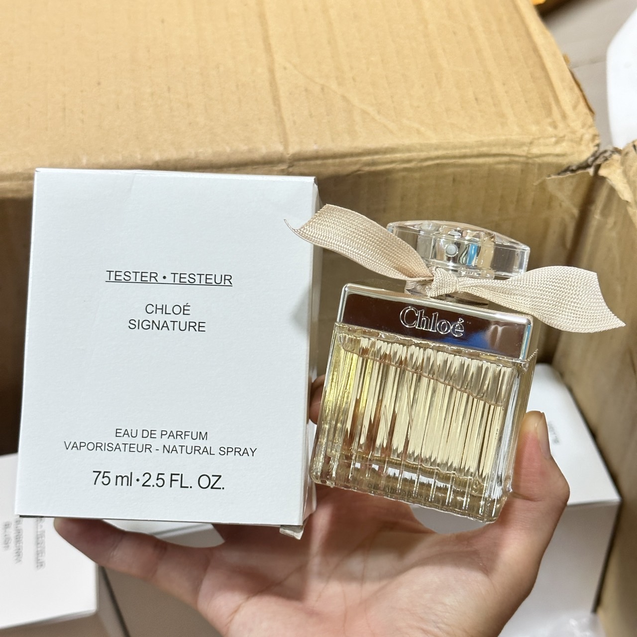 น้ำหอมแท้ Chloe Signature Eau De Parfum 75ml กล่องเทสเตอร์