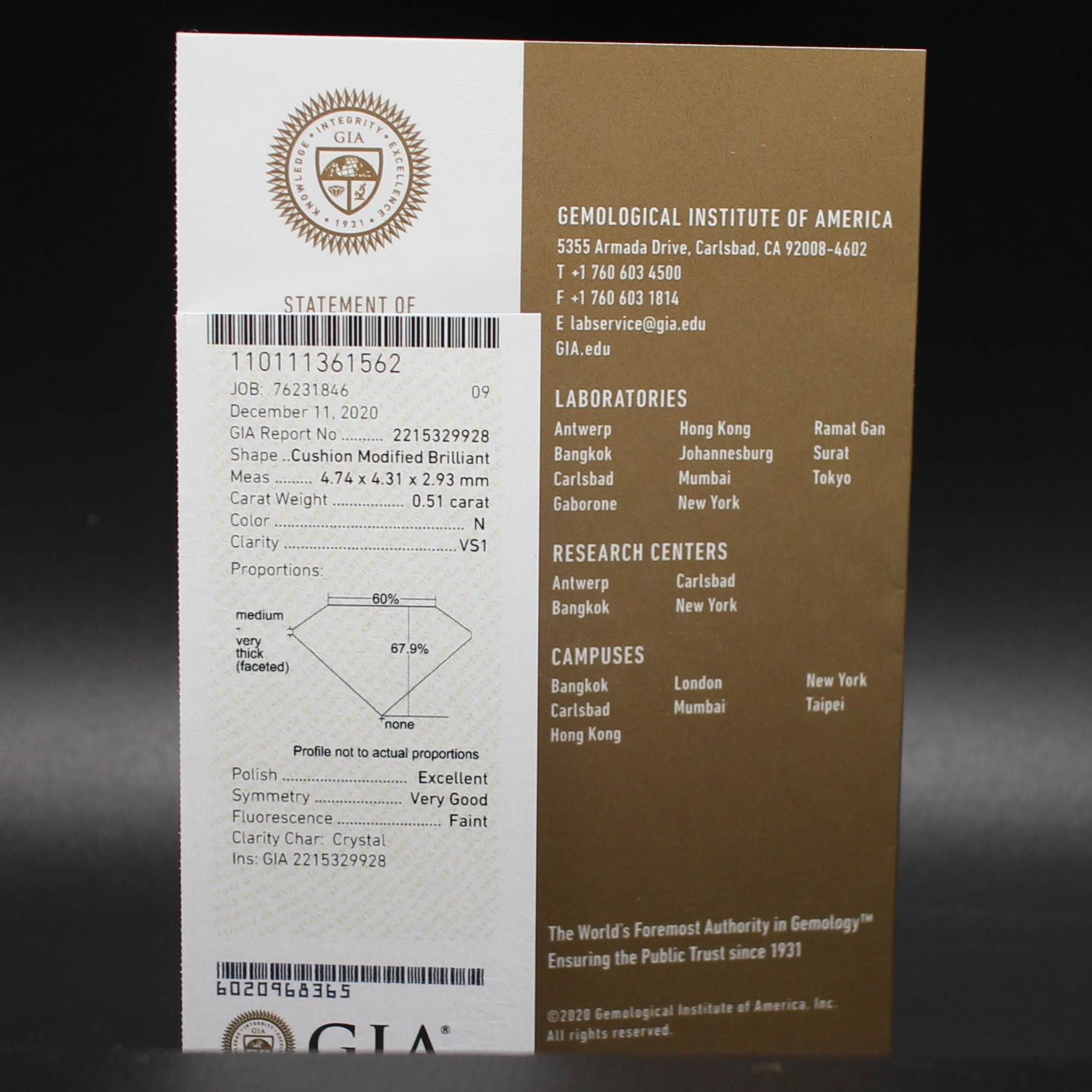 RG250094 แหวนเพชรเหลี่ยมคุชั่น Cushion 51 ตังส์ N-color (90) ล้อมเพชรกุหลาบ งานk2สี นน.รวม 3.2 กรัม ขนาดแหวน 54 มีใบเซอร์