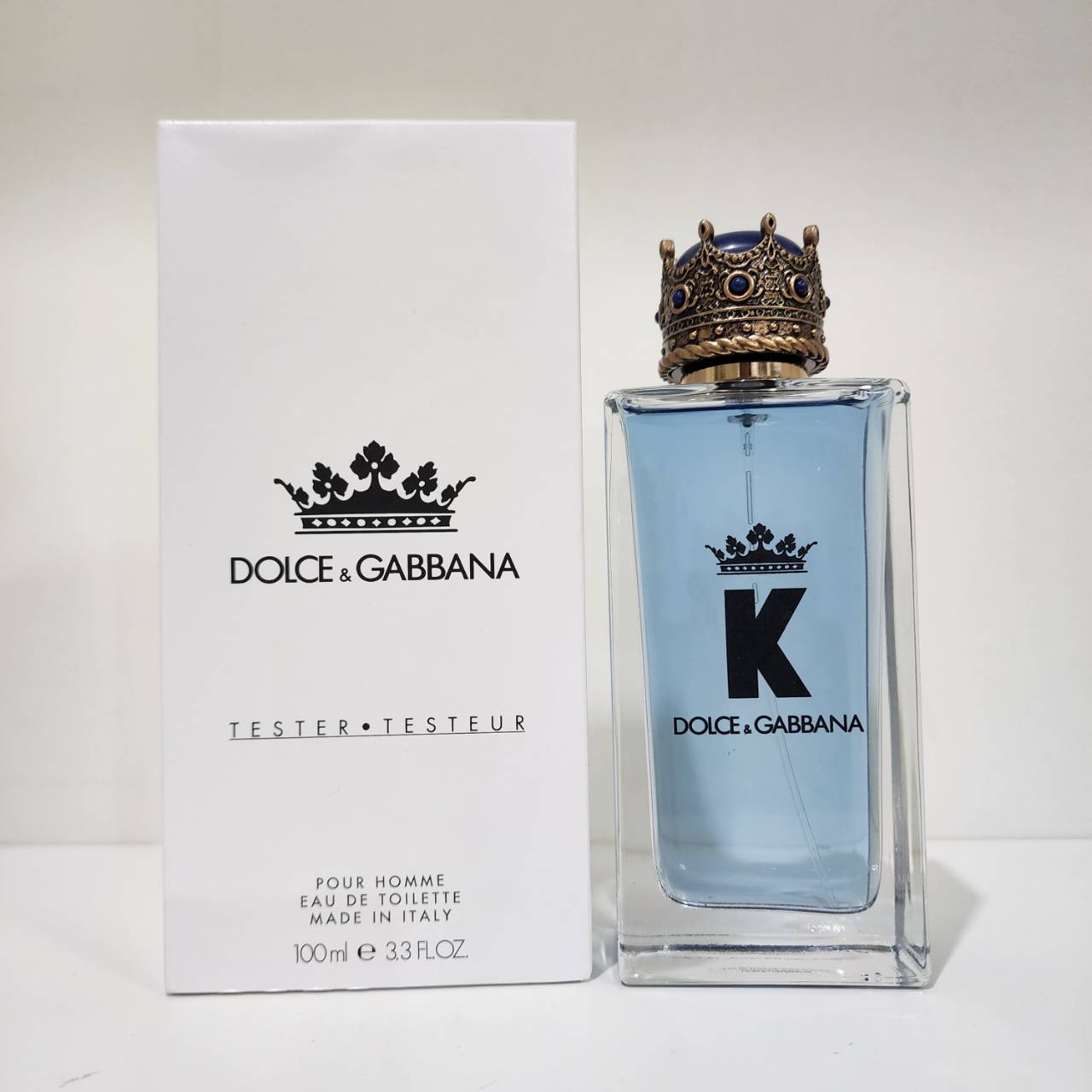 น้ำหอมแท้ D&G Dolce & Gabbana King K EDT 100ml กล่องเทสเตอร์
