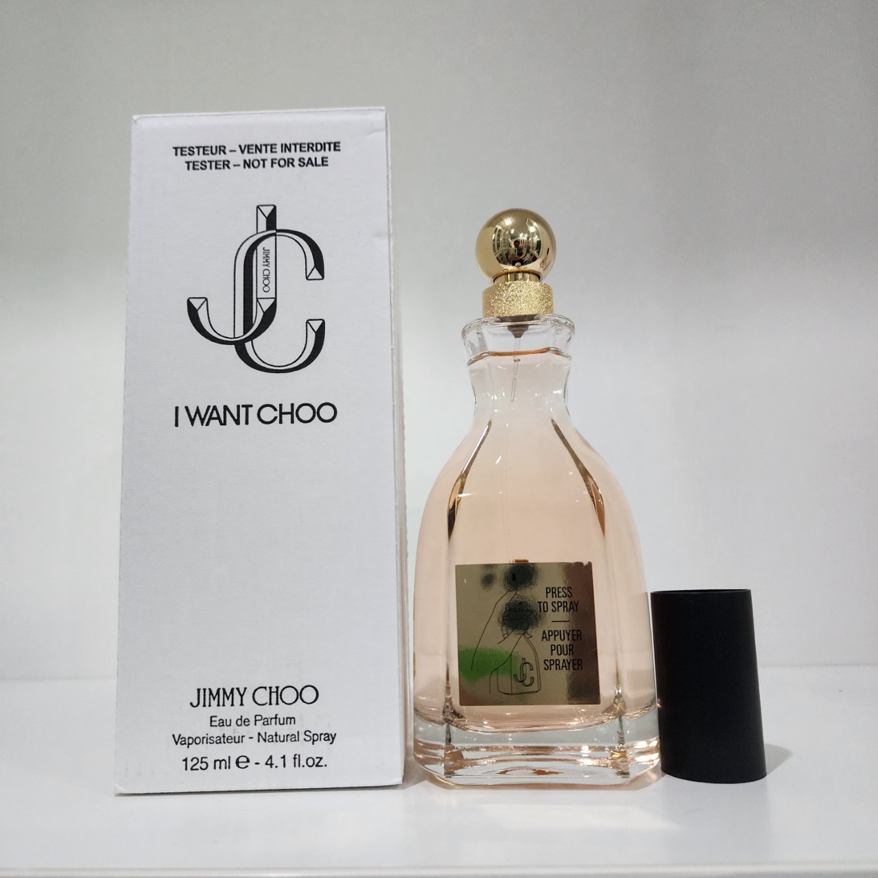น้ำหอมแท้ Jimmy Choo I Want Choo EDP 125ml กล่องเทสเตอร์