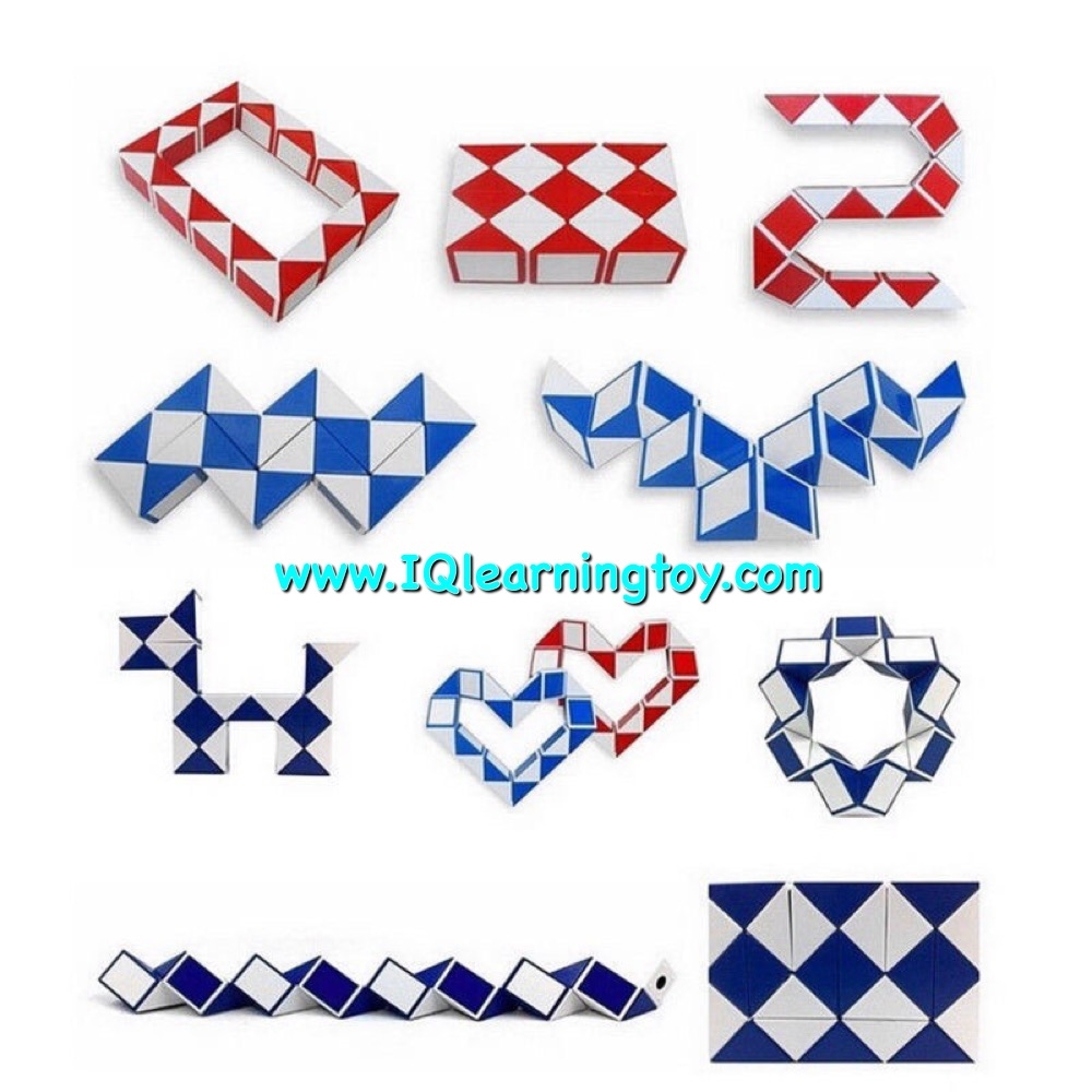 Snake Rubik เกมiรูบิคงู(ลูกบิดงู)เป็นเกมสร้างสรรค์จินตนาการแบบปลายเปิด เพื่อฝึกสมอง ฝึกสมาธิ พัฒนาการกล้ามเนื้อมือ สมองและสายตา เล่นได้ทุกวัย ส่งฟรี