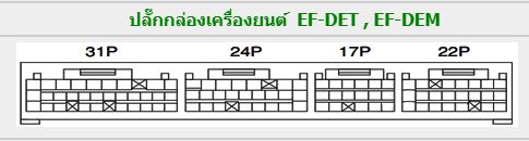 DAIHATSU TERIOS KID (2002-4~) ขายวงจรไฟฟ้าเครื่องยนต์ EF-DET EF-DEM WIRING DIAGRAM DAIHATSU TERIOS KID TERIOS LUCIDA บอดี้ J111G , J131G ไดฮันสุ ญี่ปุ่น วงจรไฟฟ้าเครื่องยนต์ ญี่ปุ่น