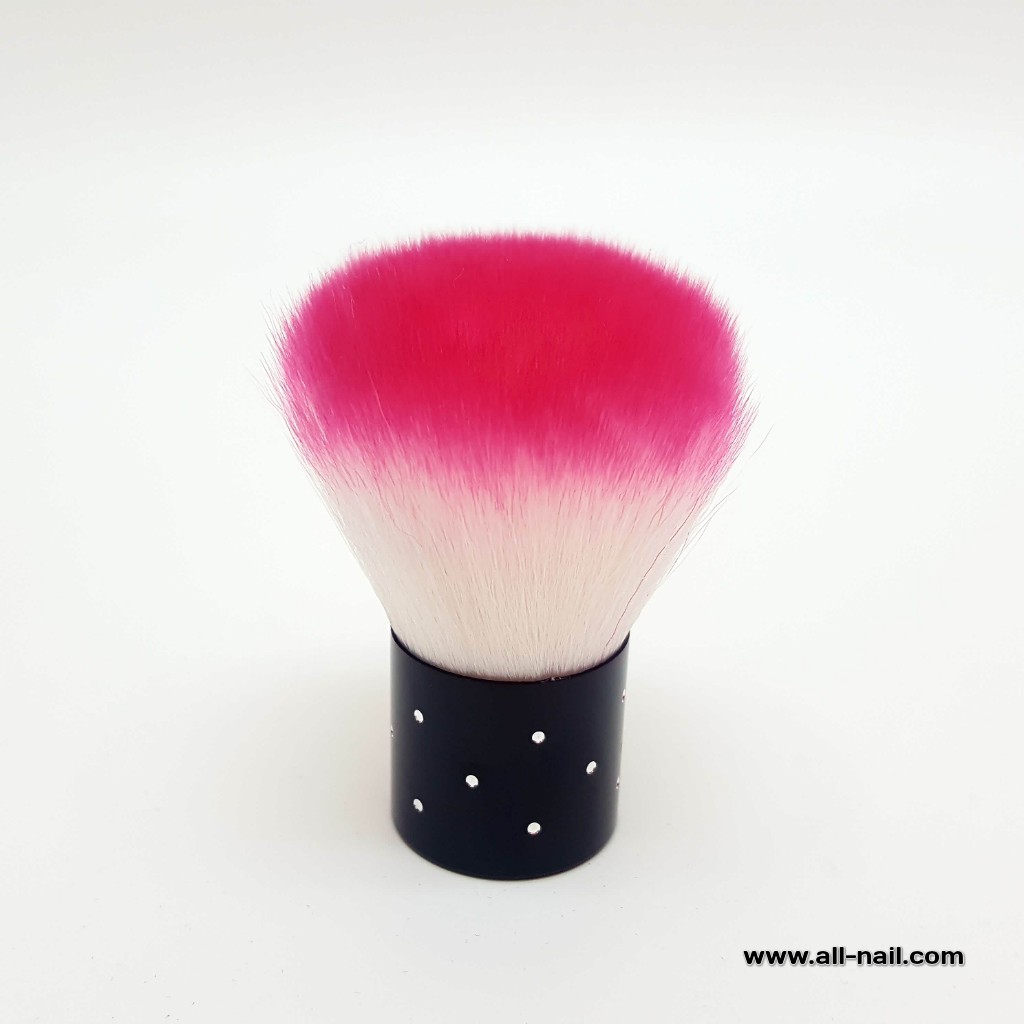 แปรงปัดฝุ่น ขาว-ชมพู