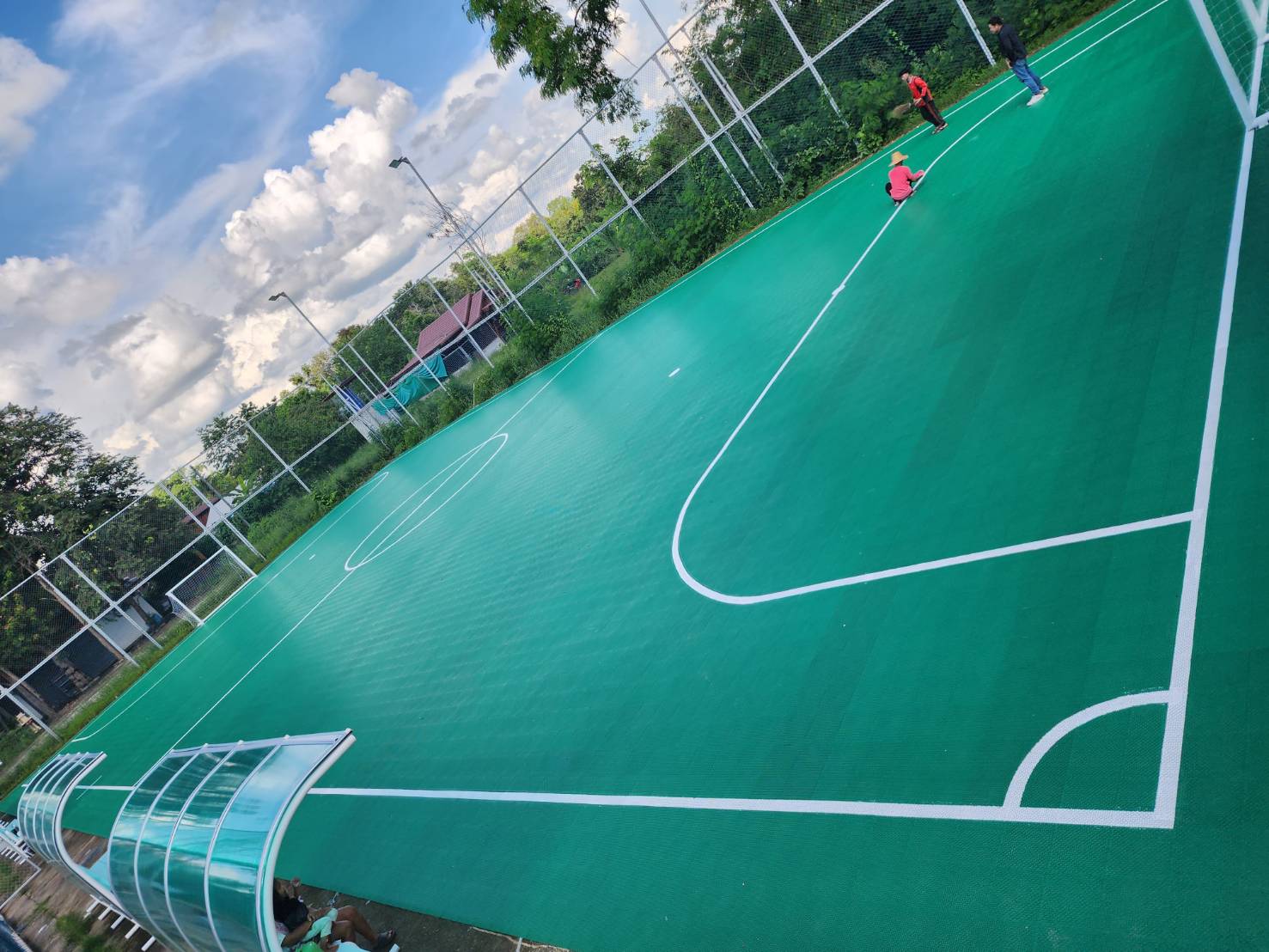 พื้นโพลีโพรพีลีน สำหรับสนามกีฬา สนามฟุตซอล