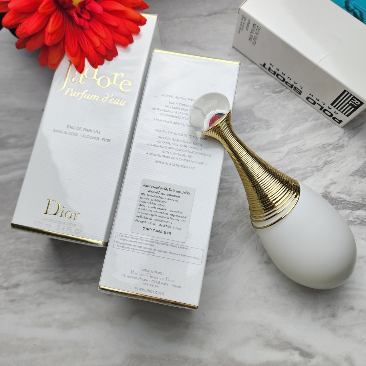 น้ำหอมแท้แบ่งขาย Christian Dior J’Adore Jadore Parfum D'eau Alcohol-Free💕Travel Size