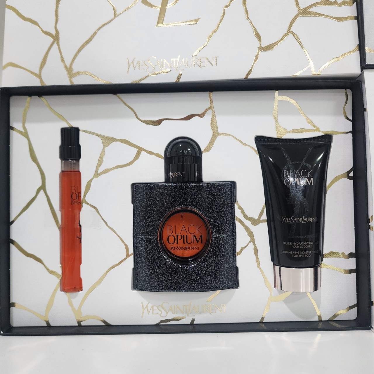 น้ำหอมแท้ YSL Black Opium EDP 50ml Gift Set 2024