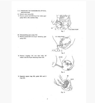หนังสือ คู่มือซ่อม Kobelco Hydraulic Excavator SK60 (ข้อมูลทั่วไป ค่าสเปคต่างๆ วงจรไฟฟ้า วงจรไฮดรอลิกส์)