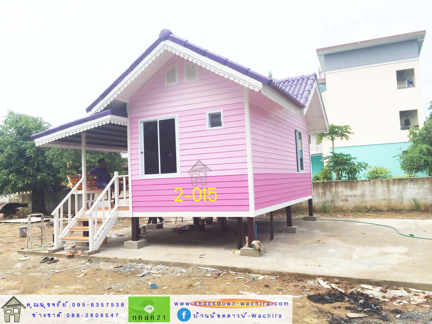 ขายบ้านน็อคดาวน์ราคาถูก บ้านโมบายสำเร็จรูปราคาถูก บริการออกแบบและสร้างบ้านสำเร็จรูปสไตล์รีสอร์ท
