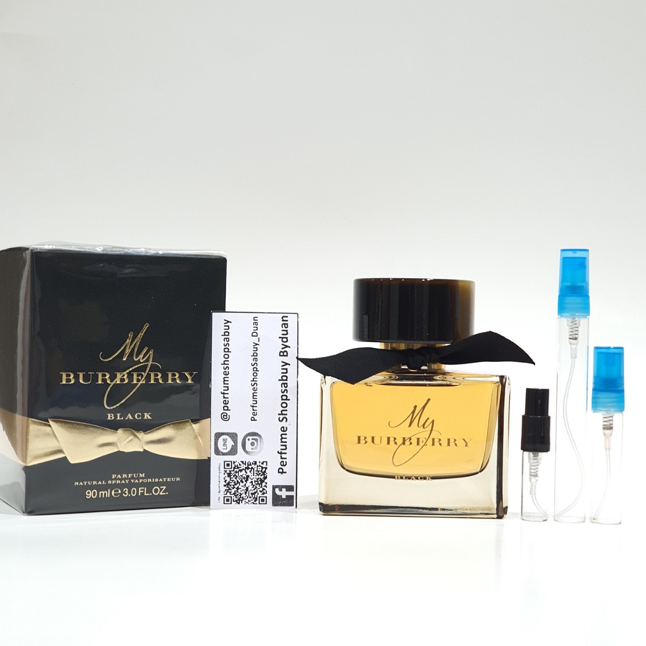 น้ำหอมแท้แบ่งขาย Burberry My Burberry Black Parfum 💦แบ่ง 💕Travel Size แบบทดลอง