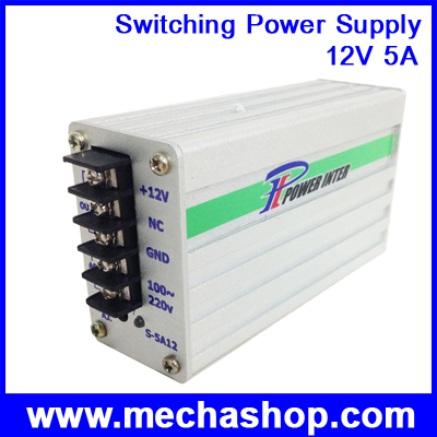 สวิทชิ่งเพาเวอร์ซัพพลาย Switching Power supply 12V 5A 60W
