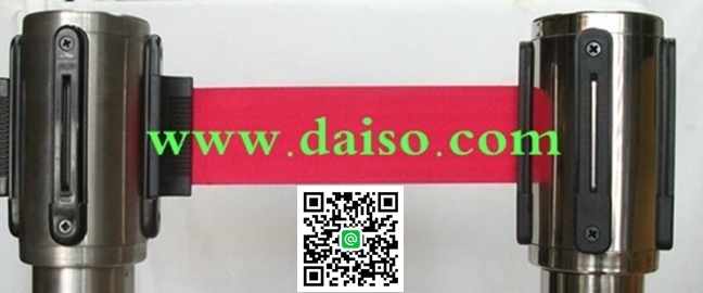 หัวเสากั้นทางเดินสายเชือกสีแดง_SD-53_H_RED