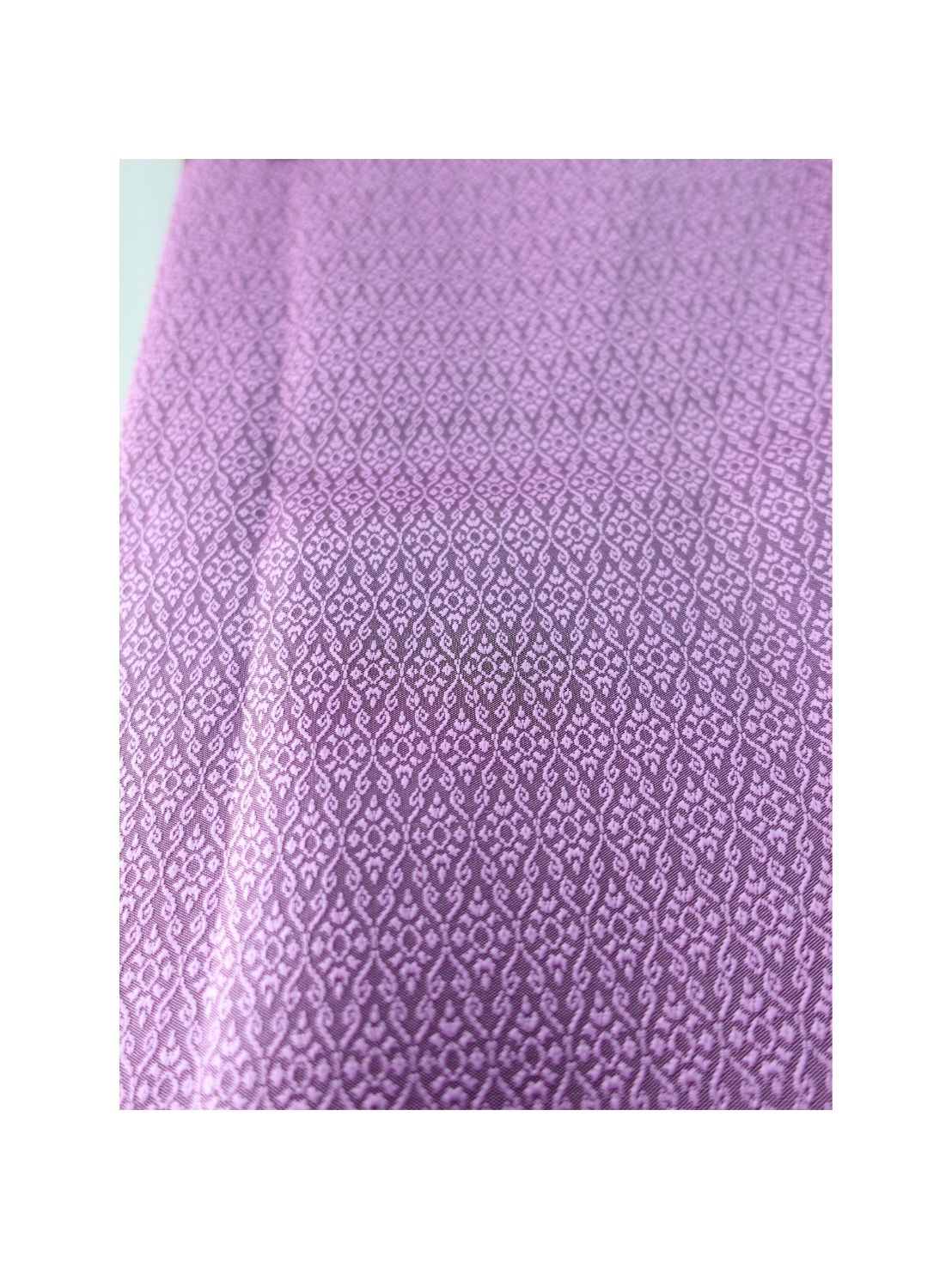 ซิ่น ผ้าไหมยกสุรินทร์ ไหมแท้ 32ตะกอ ไหมแท้100% ขนาด 1x2เมตร พื้นสีม่วง N11-ST-072667103