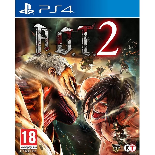 PS4: Attacn on Titan 2 (Z2-Eng) [ส่งฟรี EMS]