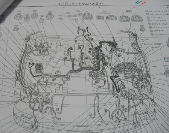 หนังสือ วงจรไฟฟ้า (wiring diagram) รถยนต์ TOYOTA CROWN HARDTOP SEDAN หลังปี 99 เครื่องยนต์ 2JZ-GE VVT-i