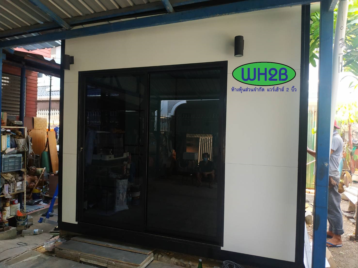 บ้านสำเร็จรูป งานต่อเติม ห้องซ้อมเต้น 3.20x4.50 เมตร