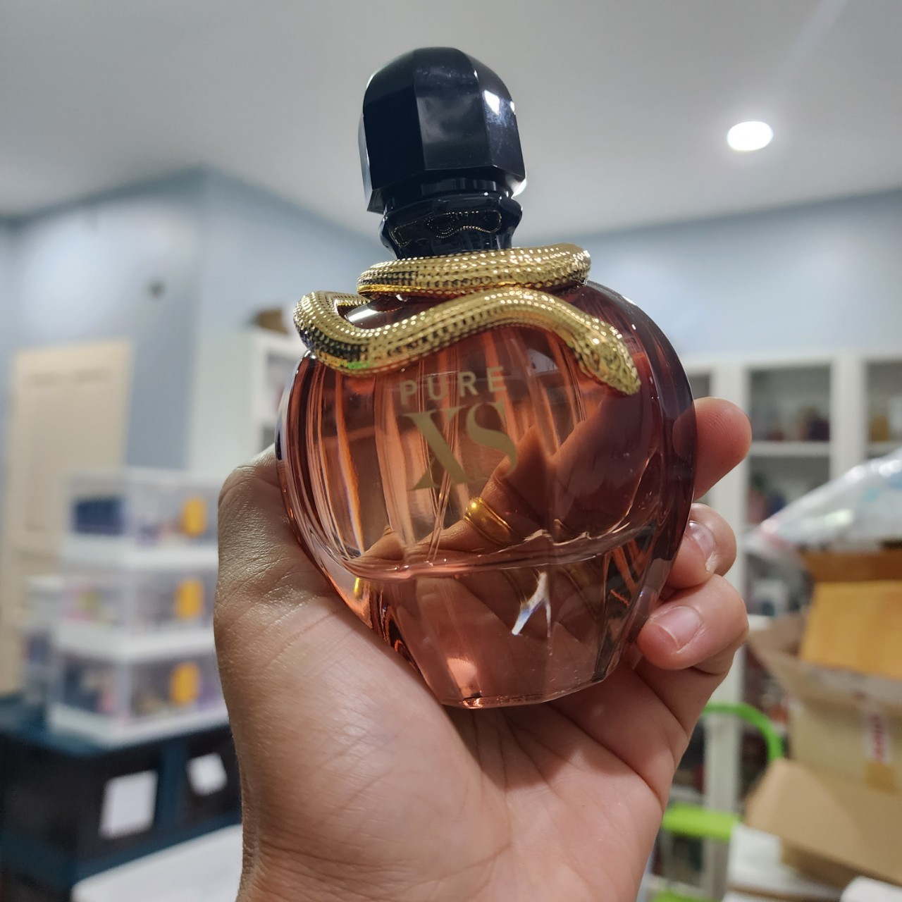 น้ำหอมแท้ PACO RABANNE Pure XS for Her EDP 80ml กล่องเทสเตอร์