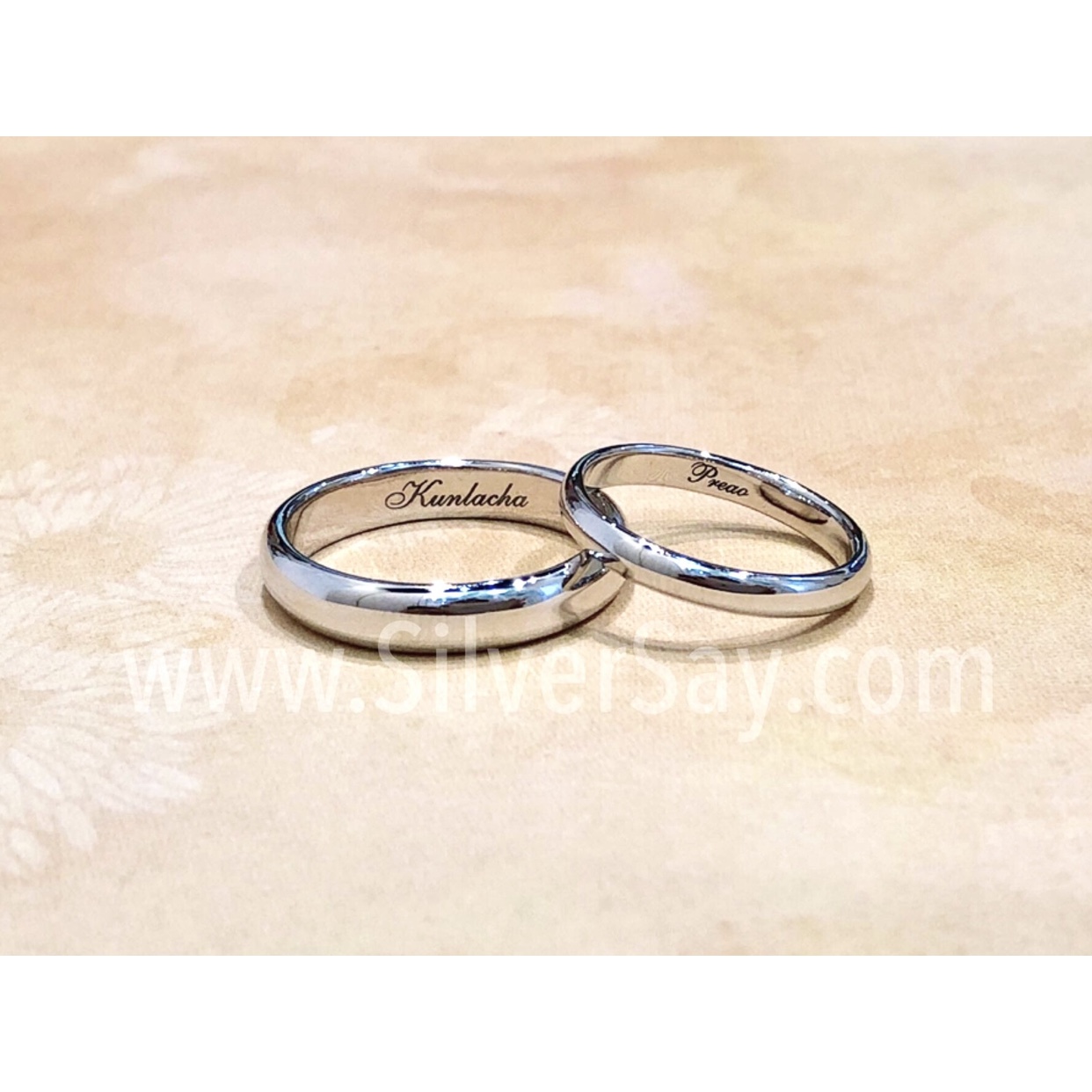 แหวนเกลี้ยง แหวนปลอกมีด แหวนมินิมอล 3 มม.