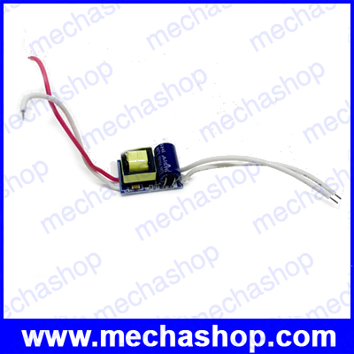 ไดร์เวอร์ แอลอีดี บอร์ดแปลงไฟ 3W LED driver power supply built-in constant input 85-265VAC Output 12VDC 300mA