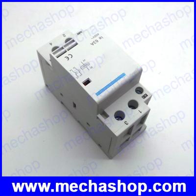 เอซีคอนแทคเตอร์ แมคเนติกคอนแทกเตอร์ 2P 63A 220/230V 50/60HZ Din rail Household AC Contactor 2NO