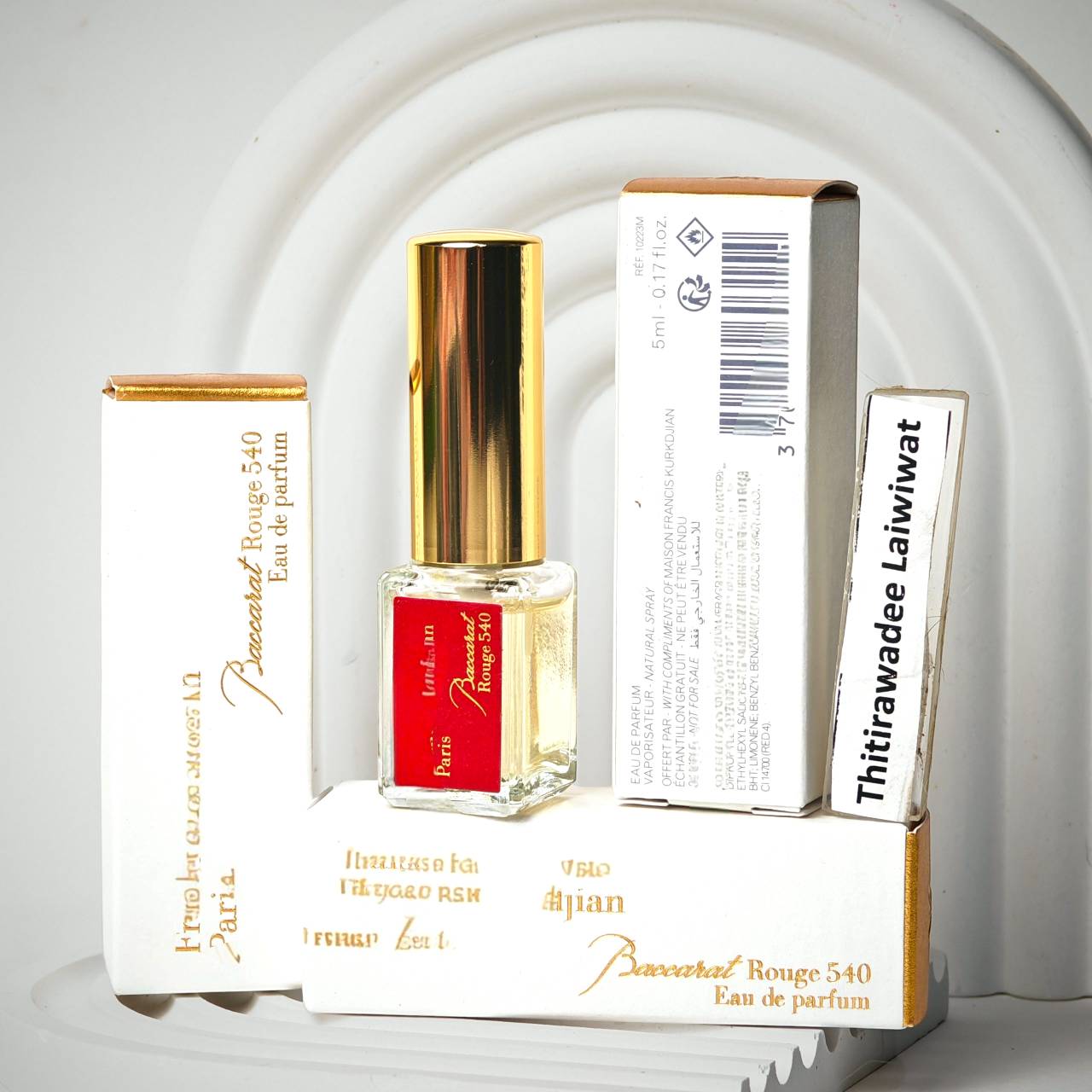 น้ำหอมจิ๋วมินิ MFK Baccarat Rouge 540 Eau de Parfum 5ml แบบสเปรย์