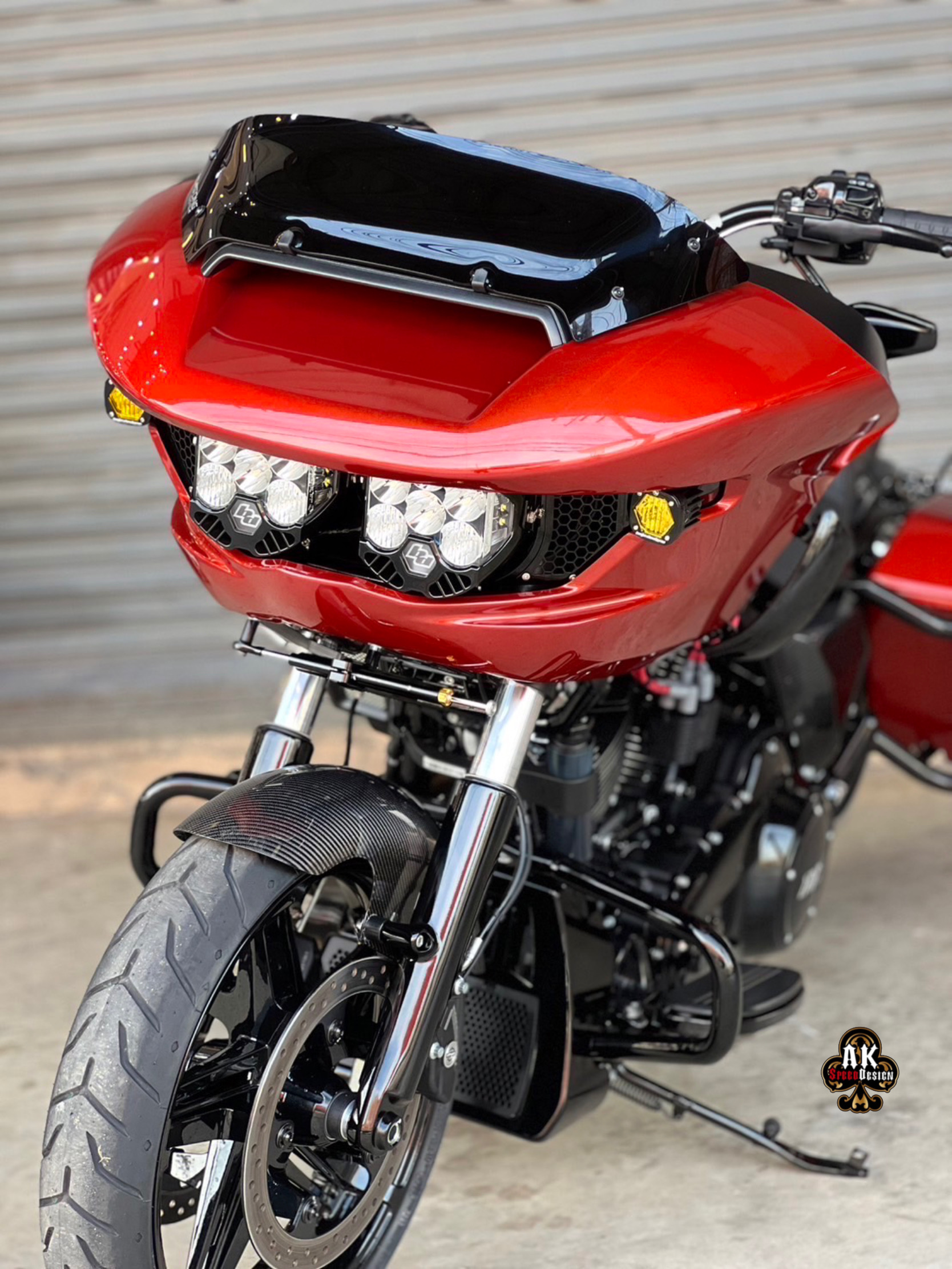< set 1 > AK SPEED DESIGN 2023.5-2024 Road Glide Baja Designs LP6 Lighting Combo Kit