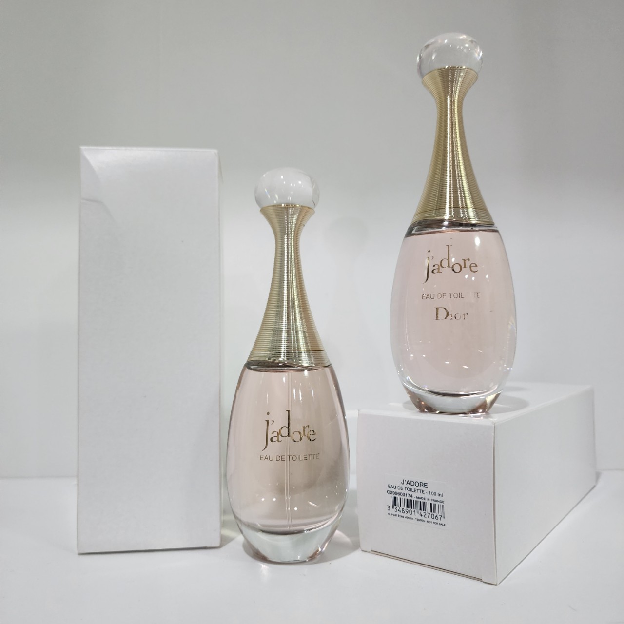 น้ำหอมแท้ Christian Dior J'adore EDT 100ml กล่องเทสเตอร์ รหัส 4C1X ผลิต 2024-03 และ 3J1X ผลิต 2023-09