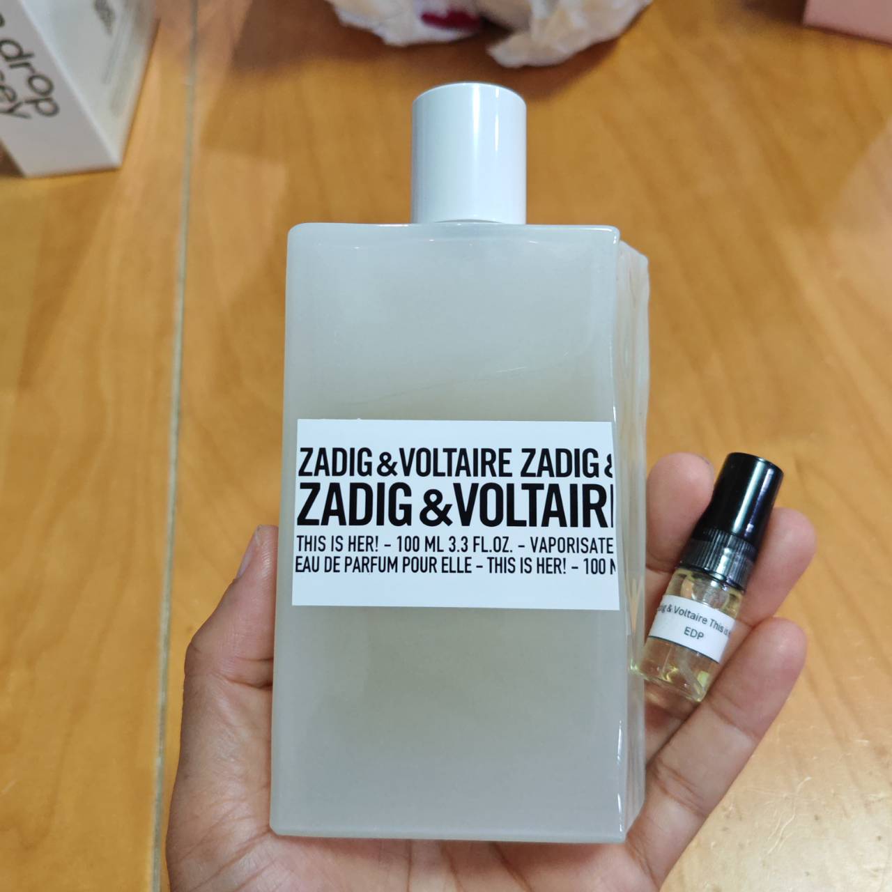 น้ำหอมแท้แบ่งขาย Zadig & Voltaire This is HER EDP 💦แบ่ง💕Travel Size #แบบทดลอง