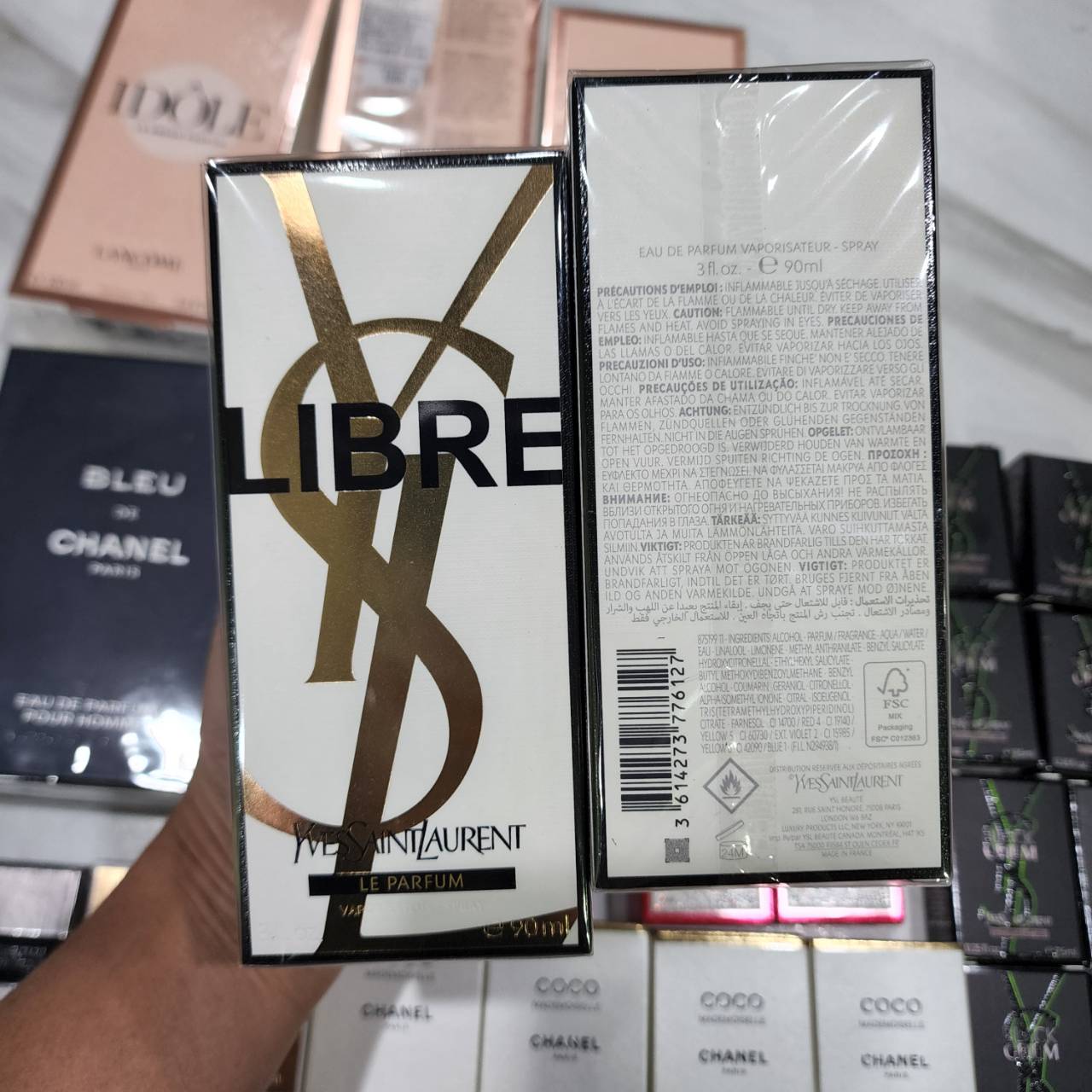 น้ำหอมแท้ YSL Libre Le Parfum Eau de Parfum 90ml กล่องซีล