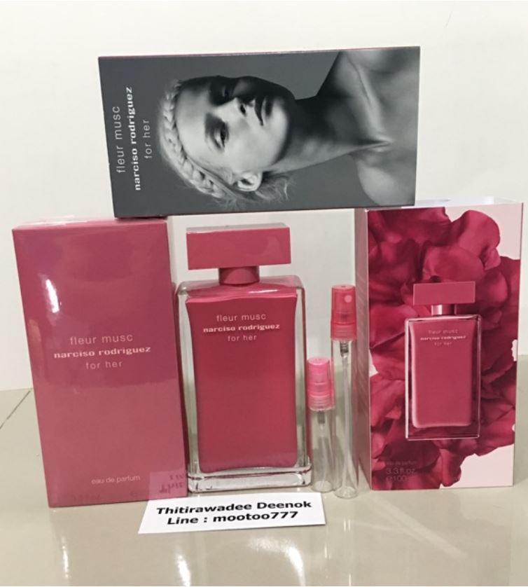 น้ำหอมแท้แบ่งขาย Narciso Rodriguez Fleur Musc for Her EDP by Narciso Rodriguez💕Travel Size #แบบทดลอง